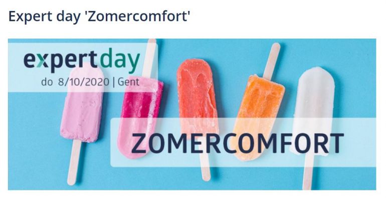 Expert day &#039;Zomercomfort&#039; - PIXII