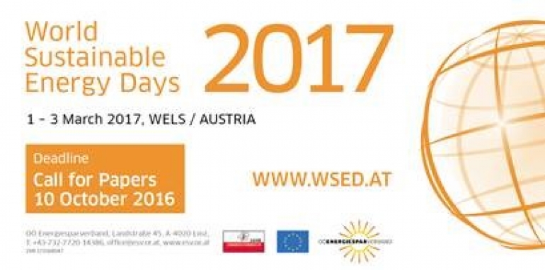 WORLD SUSTAINABLE ENERGY DAYS 2016 BY Christiane Egger, Conference Director