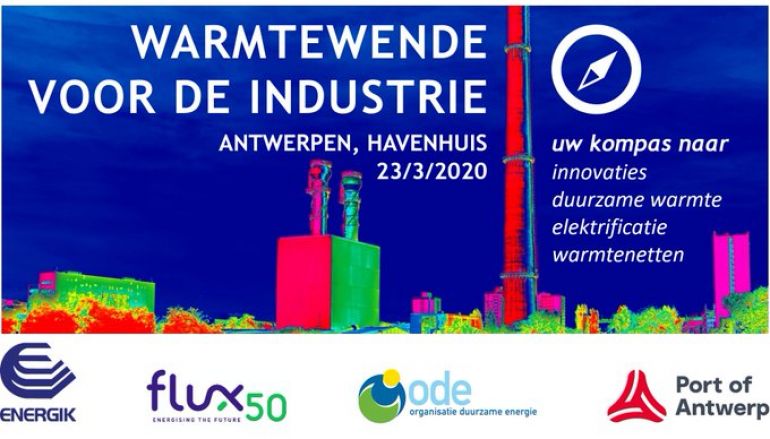 Warmtewende voor de Industrie - 23-03-2020 - Havenhuis Antwerpen