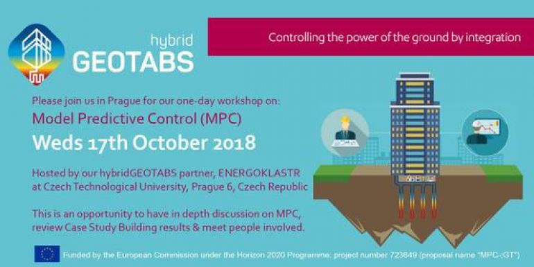 hybridGEOTABS workshop on Model Predictive Controls