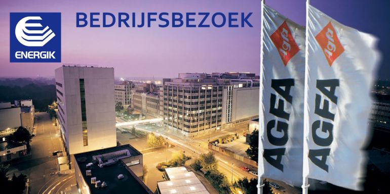 Energik organiseert: bedrijfsbezoek Agfa Gevaert