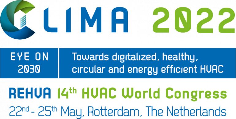 14th REHVA HVAC World Congress “Eye on 2030” - ROTTERDAM + ONLINE