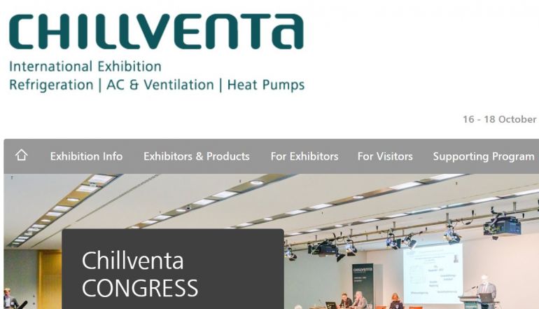 Chillventa - the exhibition for energy efficiency, heat pumps and refrigeration